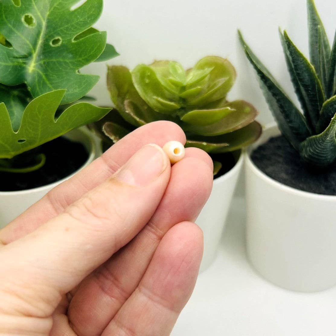 Guerrilla Charm - Wholesale Beads - Drilled Cultured Freshwater Pearl Beads, 7x7mm2