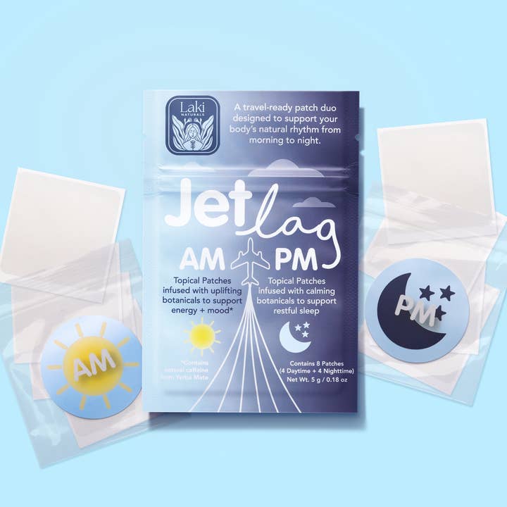 Laki Naturals - Wholesale Travel Set - Jet Lag AM / PM Patches1