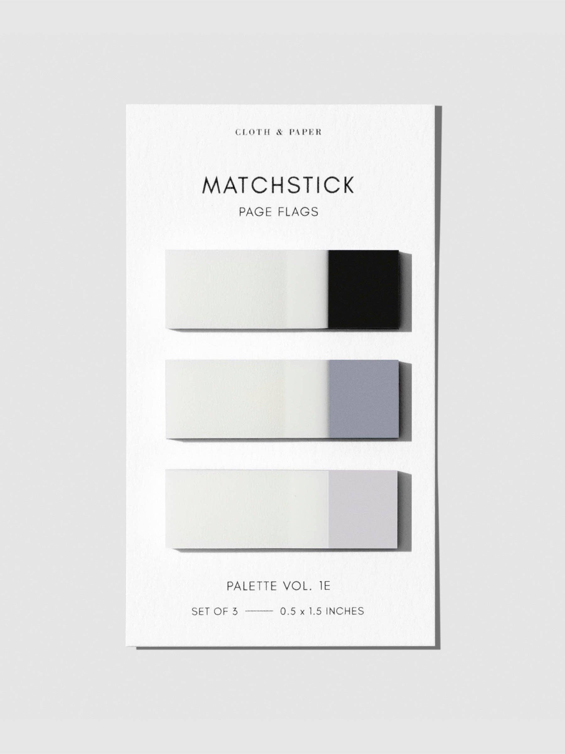 Cloth & Paper – Engroshandel Klistermærke – Matchstick Side Flag Sæt4