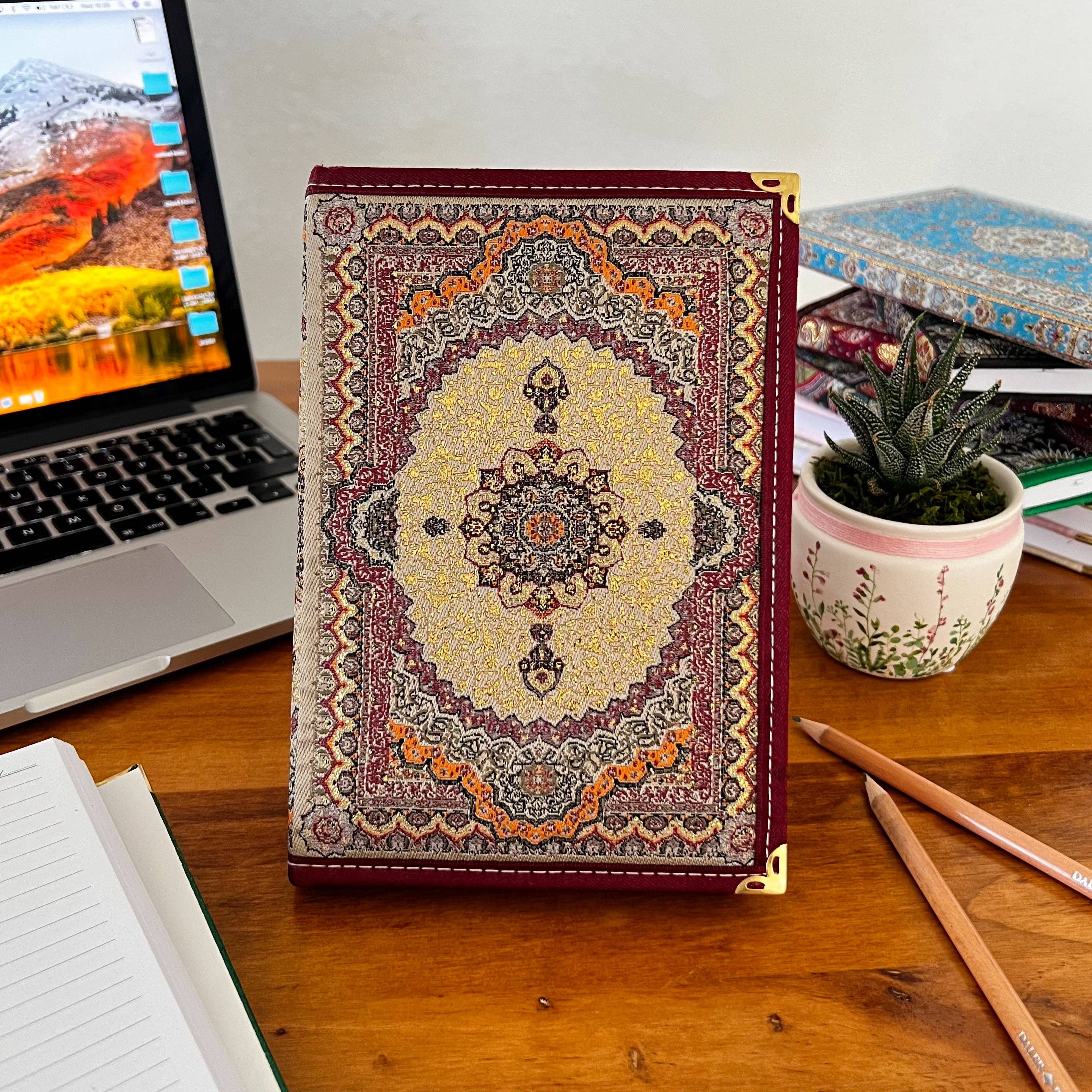 Umays Boho - Wholesale Notebook - Rug Design Notebook, Handmade Journal, Boho Notebook1