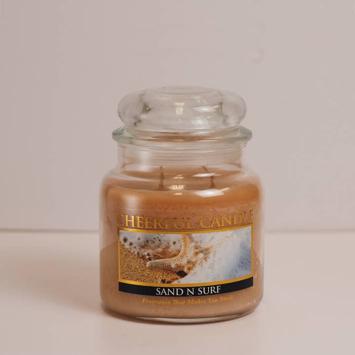 A Cheerful Giver – wholesale Jar/filled candle – Cheerful Candle (16oz.) – Sand N Surf