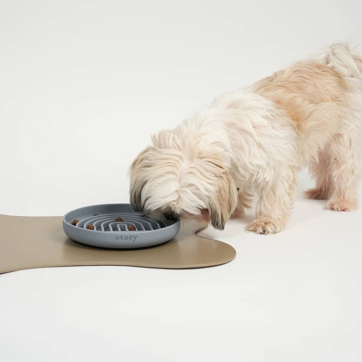 Staey - Wholesale Pet Bowl - Cat/Dog - Slow feeder | Stone1