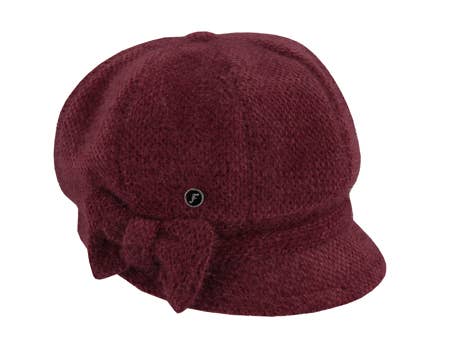 FLECHET - Wholesale Newsboy/Schoolboy Hat - Women's - GAVROCHE KNOT FINISH - FLFH3620