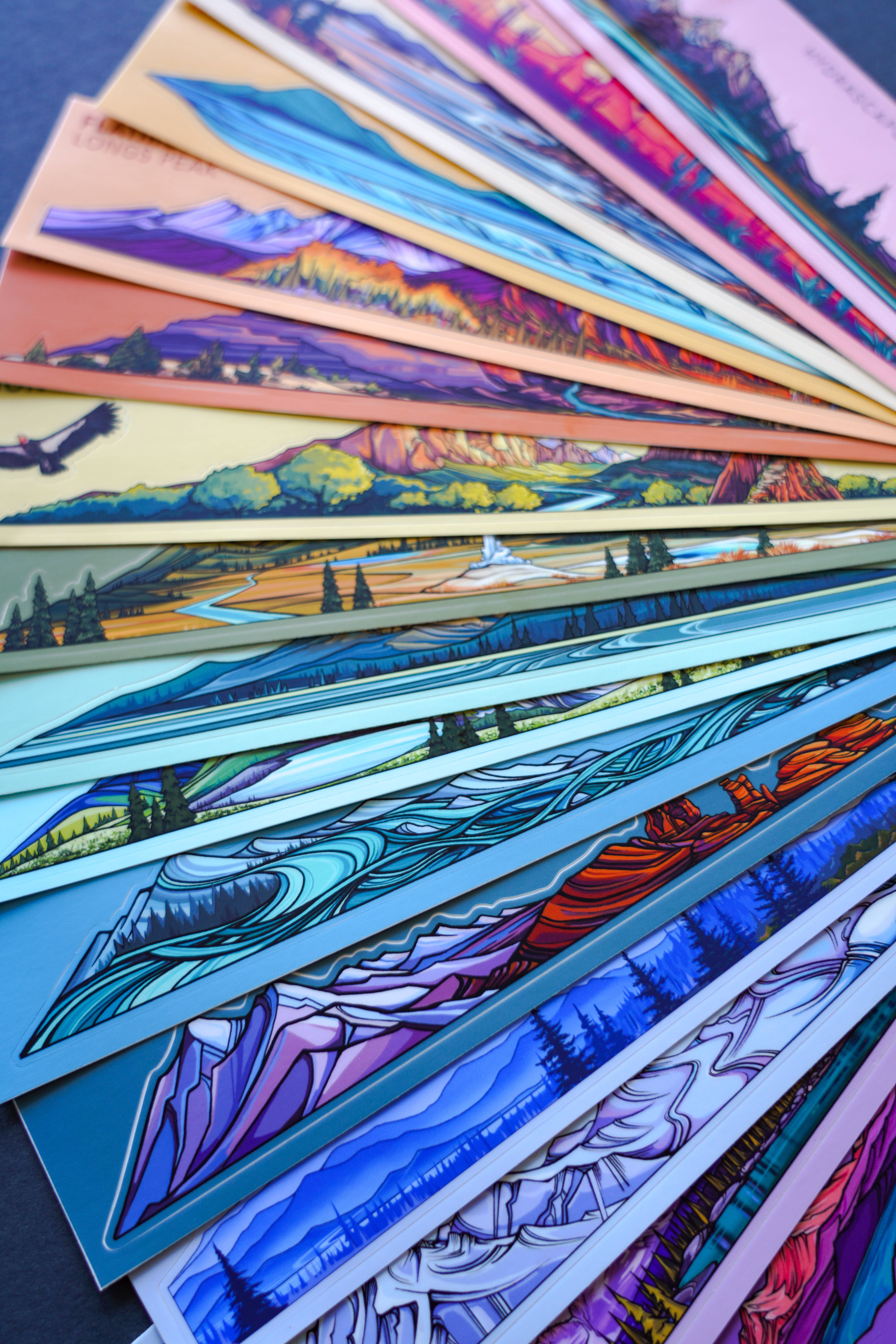 Hydrascape Stickers - Wholesale Sticker - Denali National Park Miniscape Sticker4