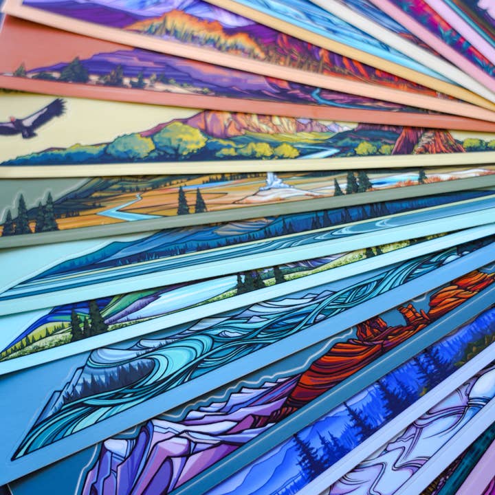 Hydrascape Stickers - Wholesale Sticker - Bryce Canyon National Park Miniscape Sticker1