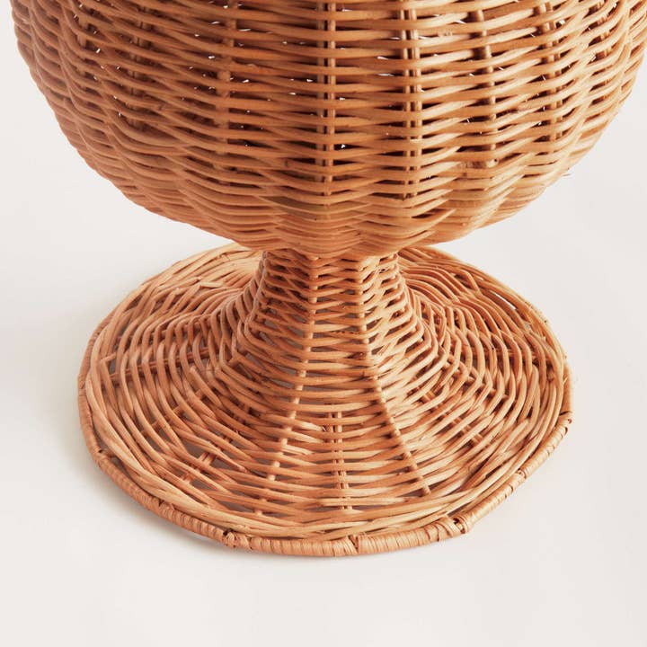 Napa Home & Garden - Wholesale Urn - Chesapeake Rattan Footed Urn Tall - Natural1