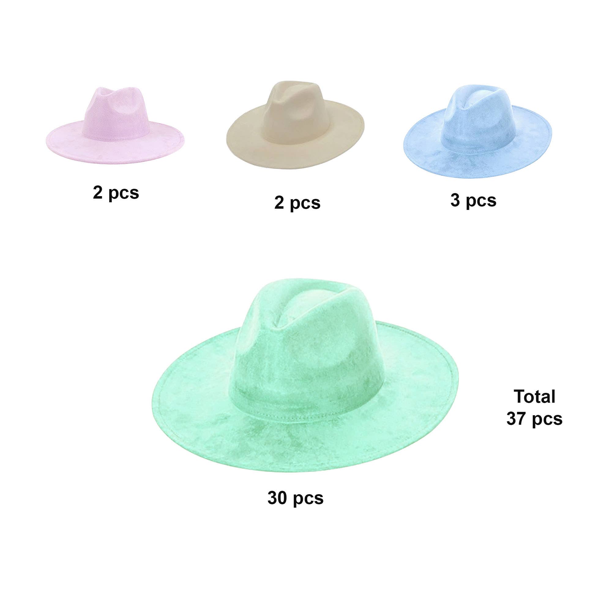 AdornWise - Wholesale Cowboy Hat - Unisex - Best Seller Hat Clearance Bundle – 476 pcs Mixed Styles5