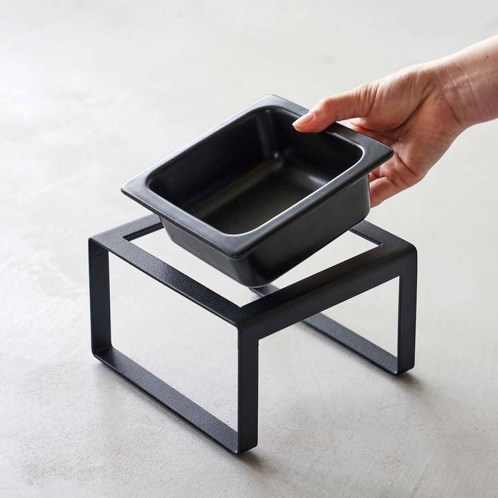 Yamazaki Home - Wholesale Pet Bowl - Cat/Dog - Single Pet Food Bowl - Two Styles - Steel + Ceramic16