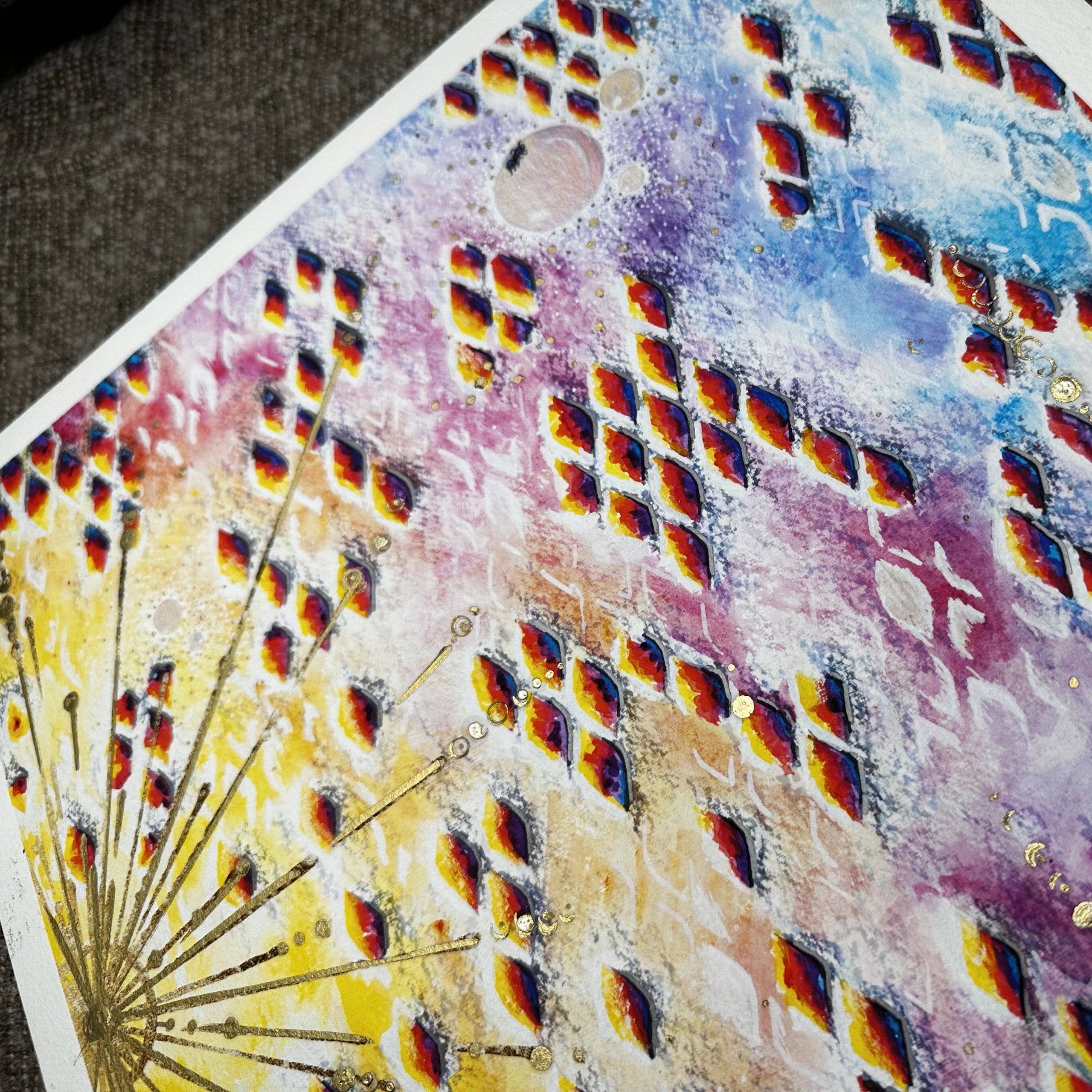 The Wild Blue Bear - Wholesale Art Print - High Hopes Giclee Print2