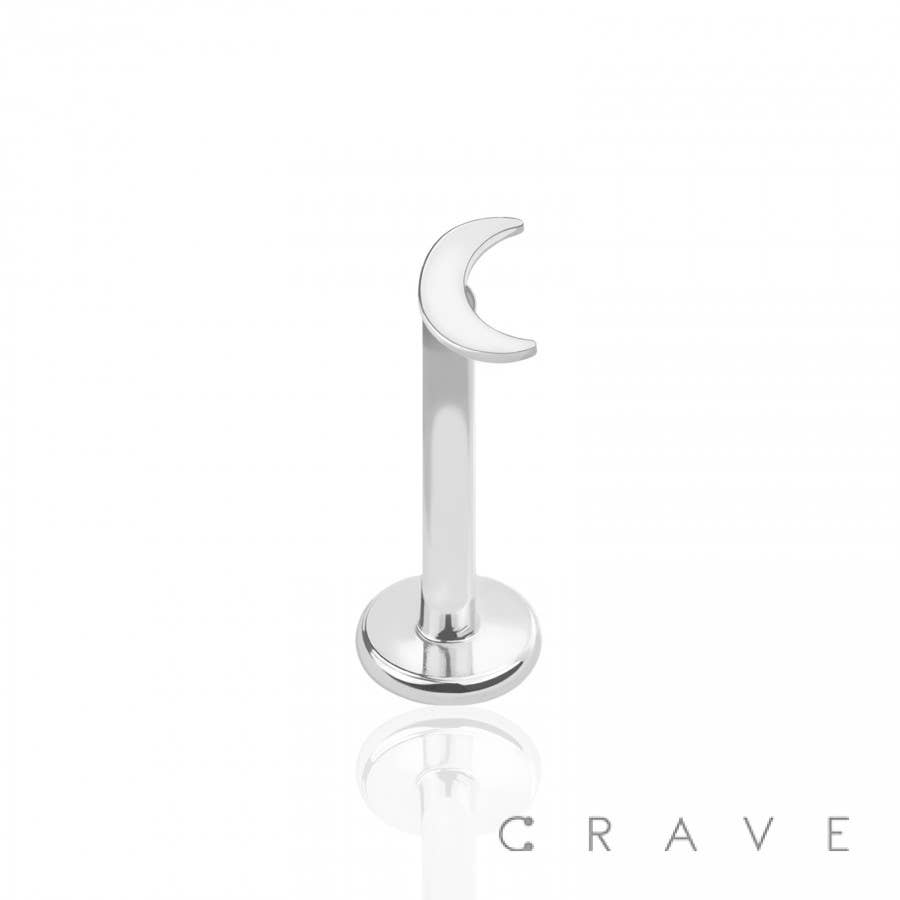 CRAVE – Großhandel Ohrstecker – MONDSPITZE MIT INNENGEWINDE 316L SS LABRET5