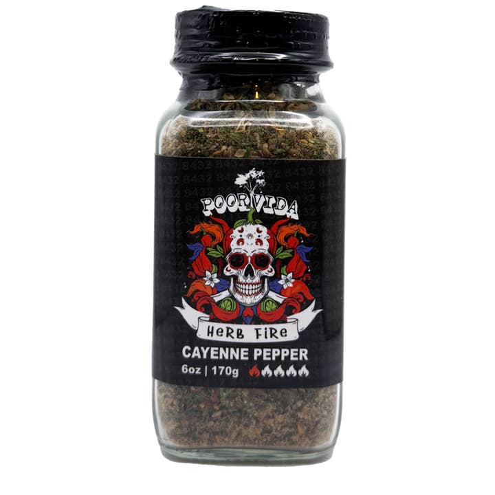 8432 Herb Fire for wholesale by Poor Vida Hot Sauce