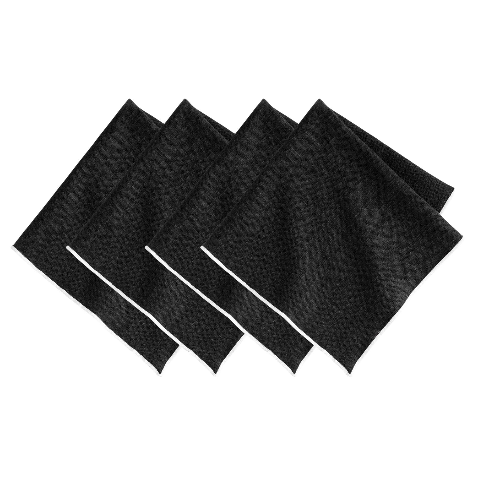 Threadmade Home - Wholesale Dinner & Cloth Napkin - Villeroy and Boch Manufacture Rock Merrow Stitch Cotton Napkin, Set of 41