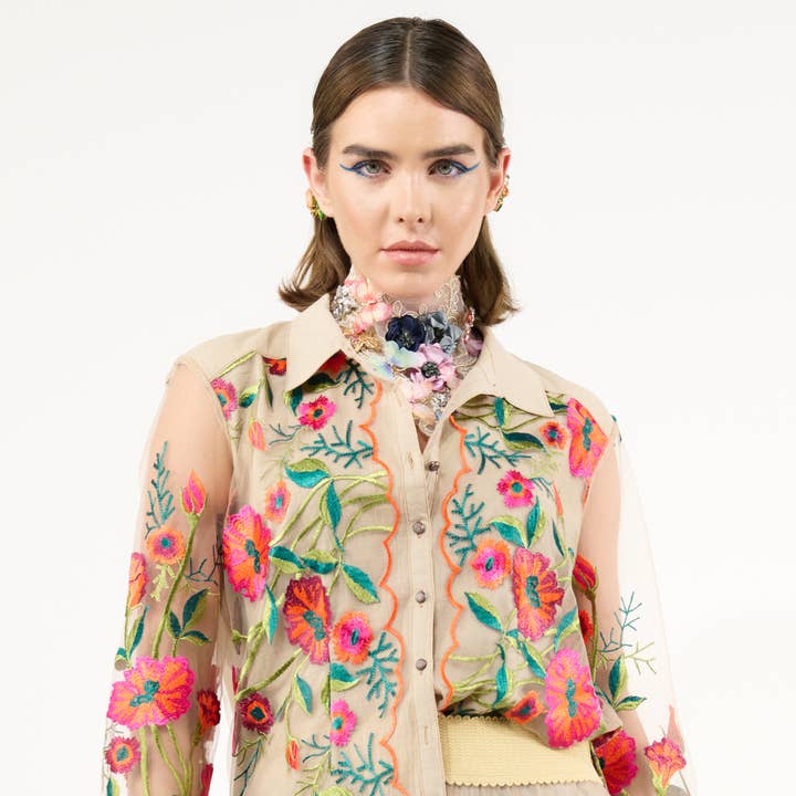 Vintage Tulips Shirt and other Purchase Wholesale button down shirts. Free Returns & Net 60 Terms on Faire trending on Faire.