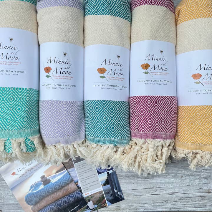 Turkish Towel Bundle - Set of 10 for wholesale by Minnie and Moon