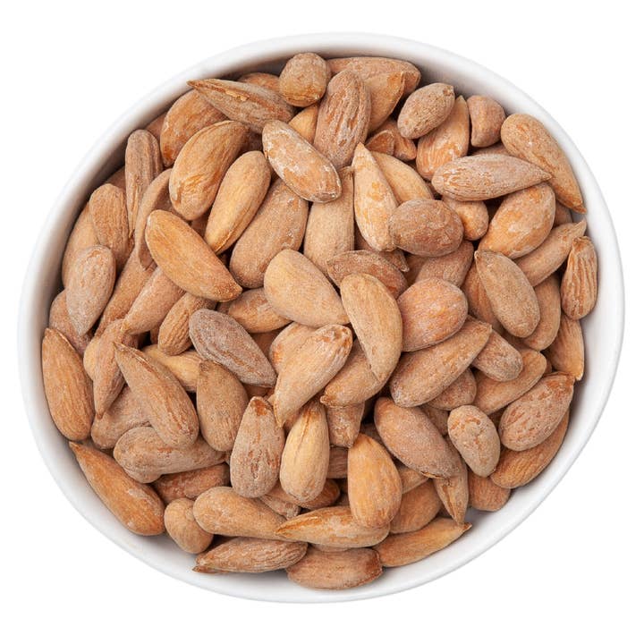 Ziba Foods - Wholesale Nuts - Heirloom Almonds - Shakhurbai (Dry Roasted & Salted) 5 oz5
