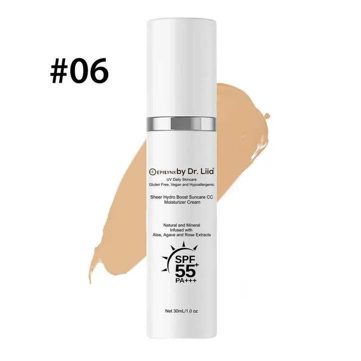 EpiLynx - Wholesale Tinted Moisturizer - Gluten-Free Vegan Tinted CC Moisturizer for Dry Skin with SPF 551