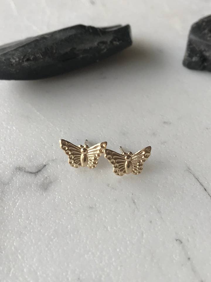 Butterfly Studs for wholesale by 23North Jewelry