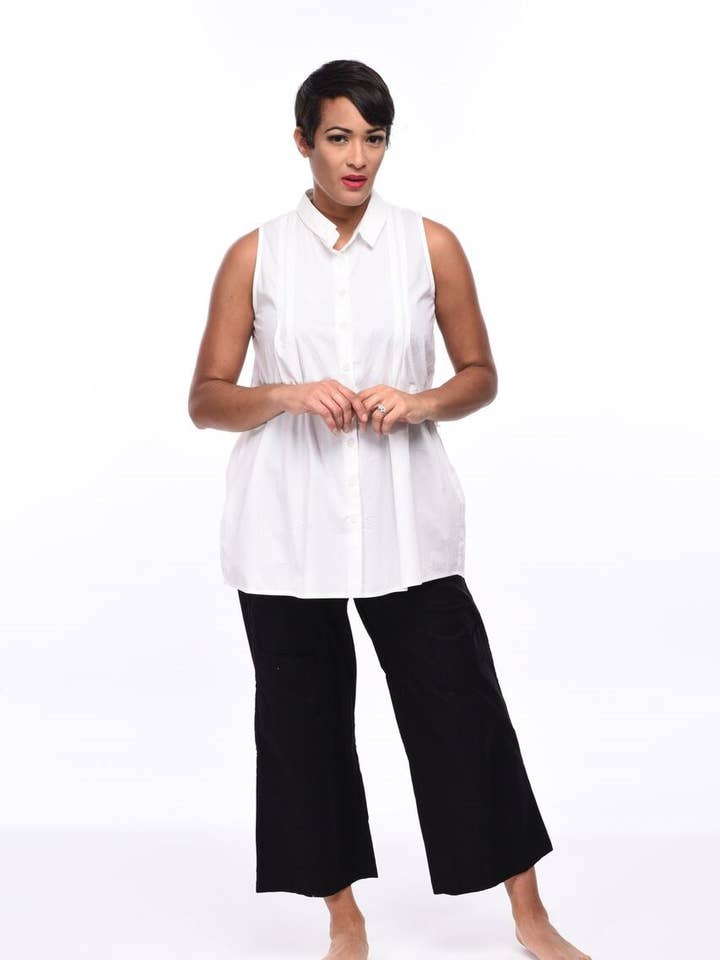 CV466 Lucy in White** for wholesale by Tulip Clothing