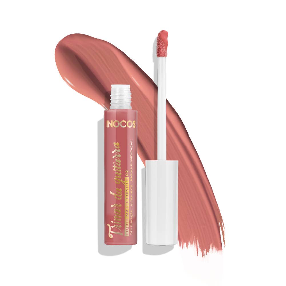 INOCOS Cosmetics - Wholesale Lipstick - Liquid Matte Lipstick Inocos Strumming the Guitar
