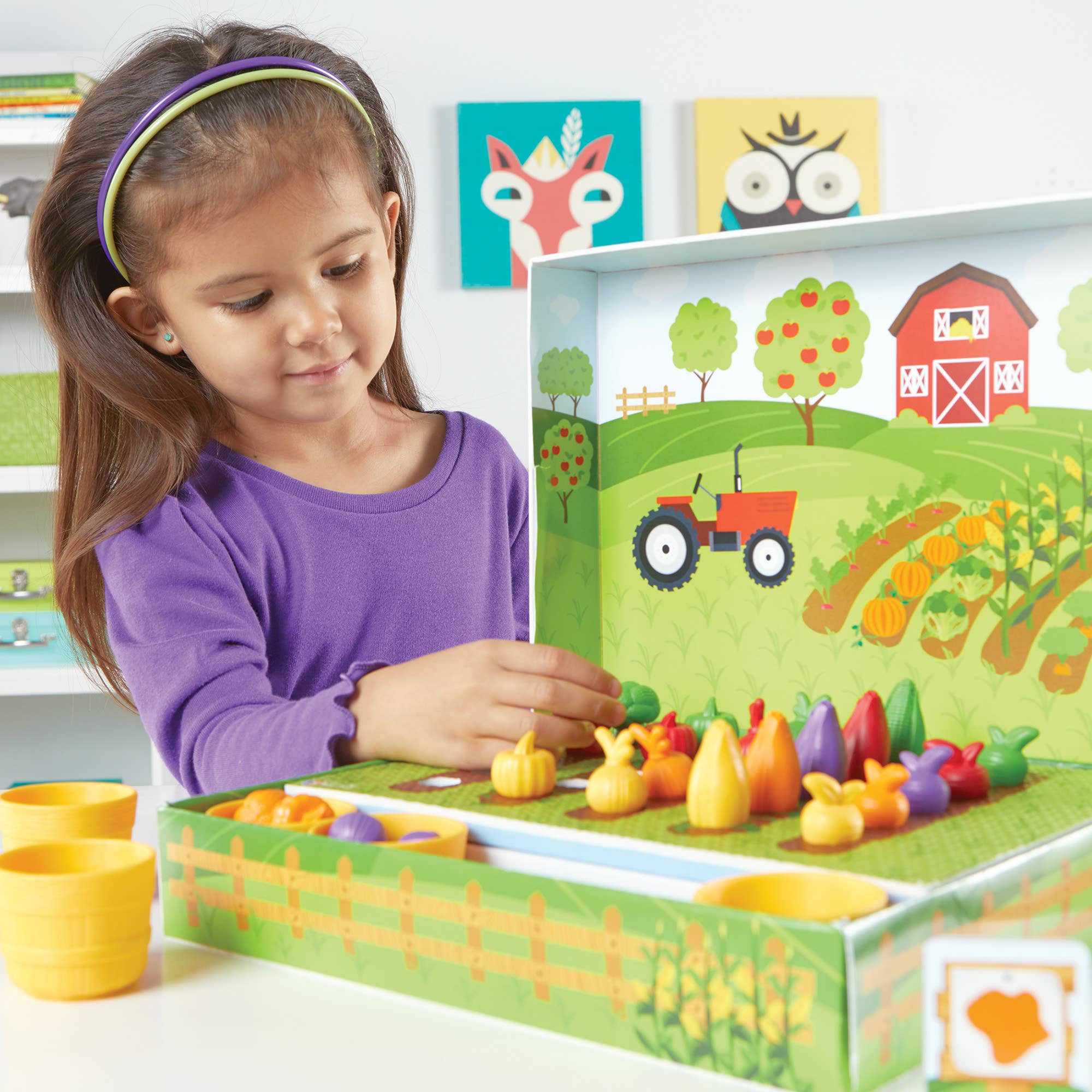 Learning Resources - Wholesale Toy Set - Kids - Veggie Farm Sorting Set6