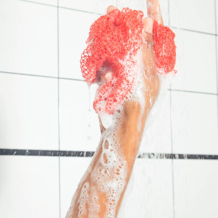 LUV SCRUB - Wholesale Body Scrub/Exfoliant - LUV SCRUB - African Mesh Body Exfoliator | Naked Sunset