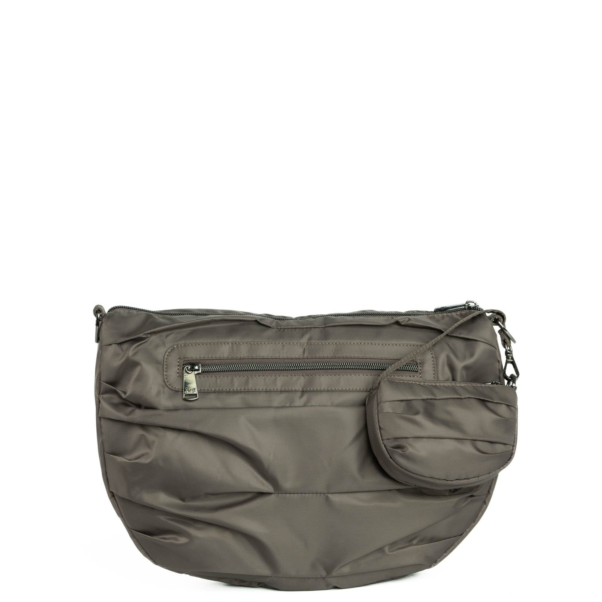 Lug - Wholesale Crossbody Bag - Women's - Scuffle Pleated Crossbody Bag with Disco Pouch8