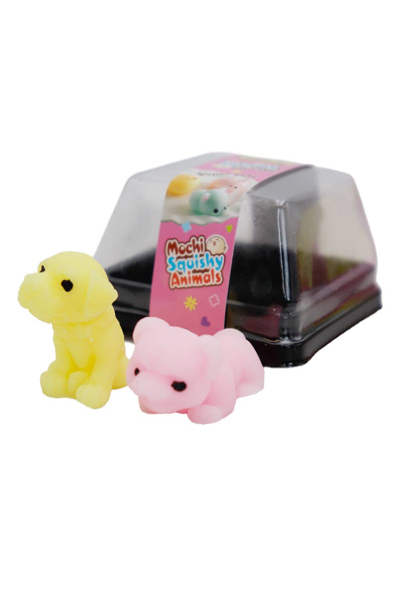 Cap Zone - Wholesale Squishy Toy - Kids & Baby - Puppy Dog Soft Mini Mochi Squishy - 2 pcs Set4
