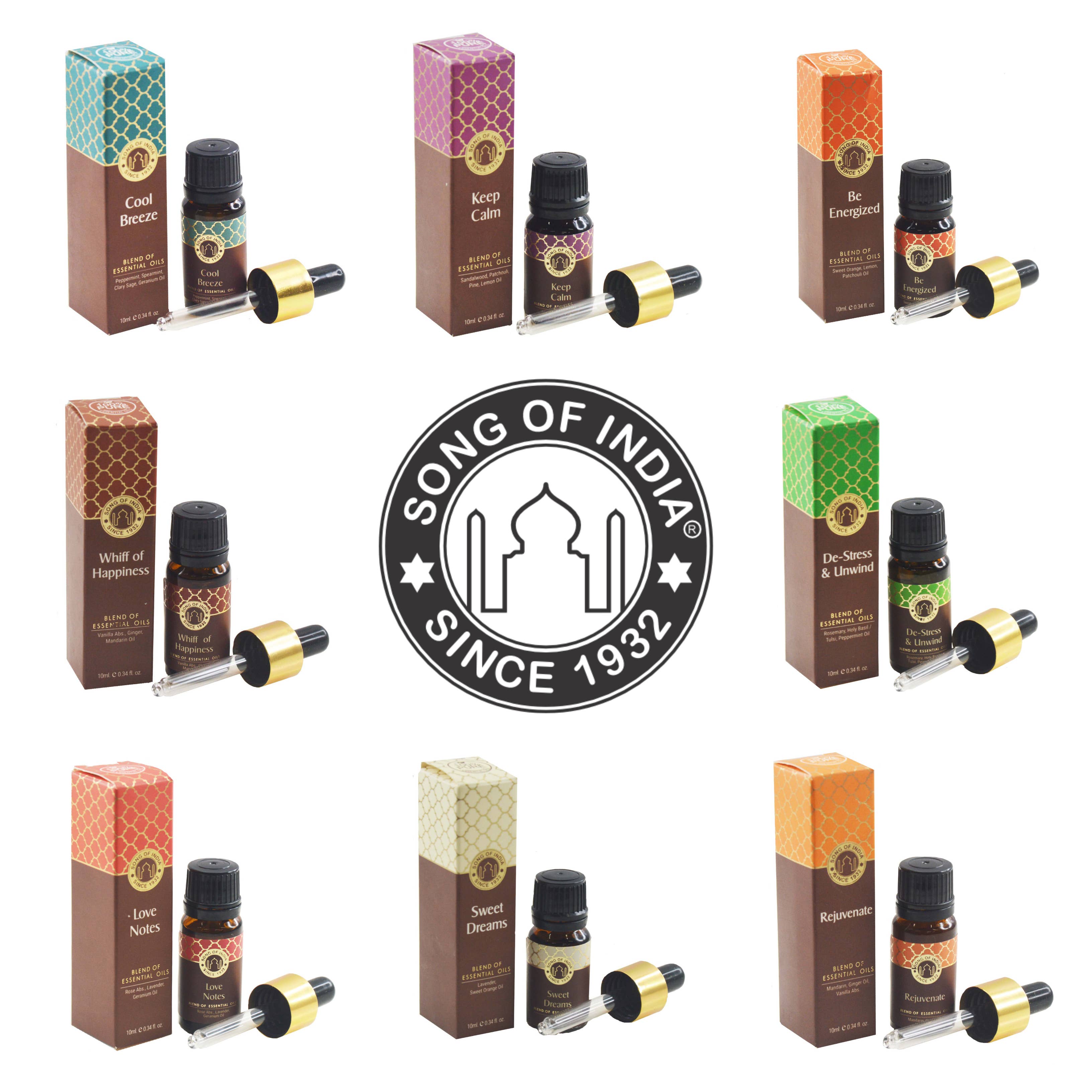 R. Expo/Song of India - Vente Huile essentielle - Mélange d'huiles essentielles Love Notes1