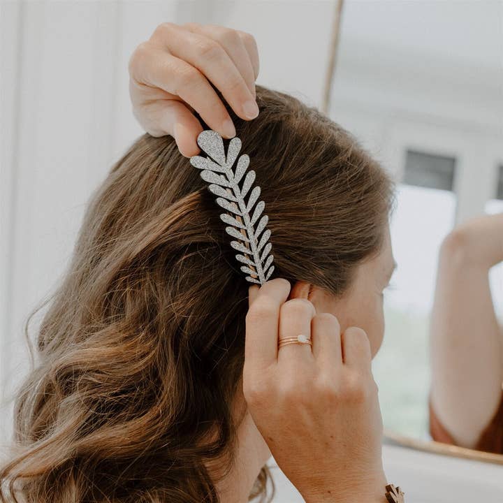 Les Petites Hirondelles - Wholesale Hair Clip - Women's - Pine Branch - Hair Clip2