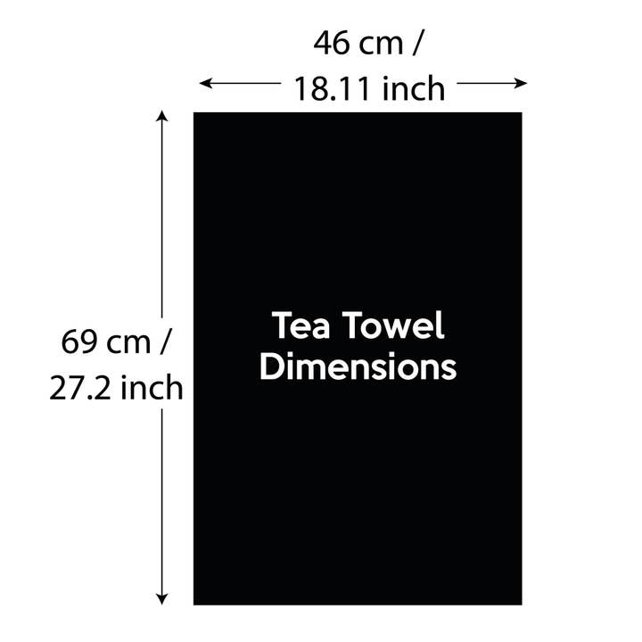 Bean and Bemble - Wholesale Tea Towel - Tea Towel - UK Made - Pink Leopard Print - Organic Cotton