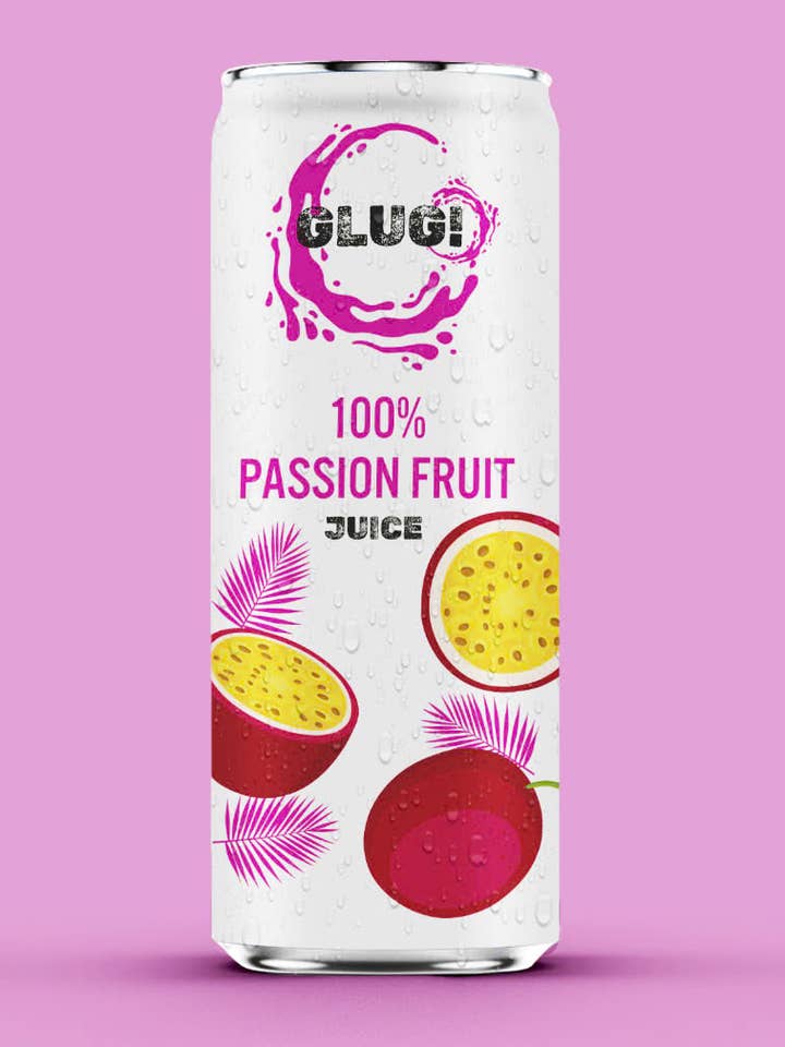 100% Passion Fruit Juice (12x320ml) for wholesale by GLUG!