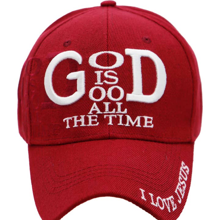 Cap Zone โ wholesale Baseball cap โ Women's โ God is Good All The Time I Love Jesus Baseball Cap11