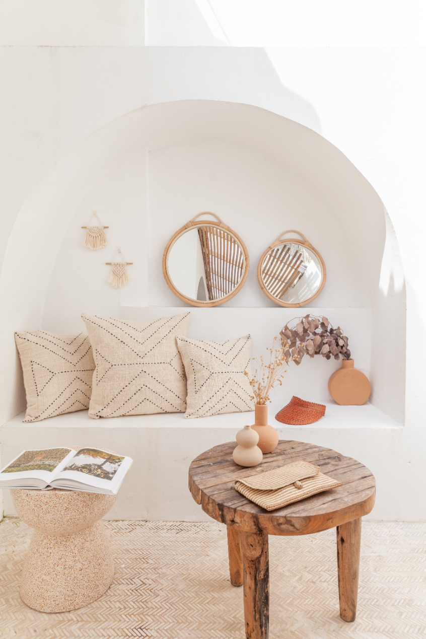 Village Thrive - Wholesale Tapestry/Textile - Iris Small Macrame Wall Hanging11