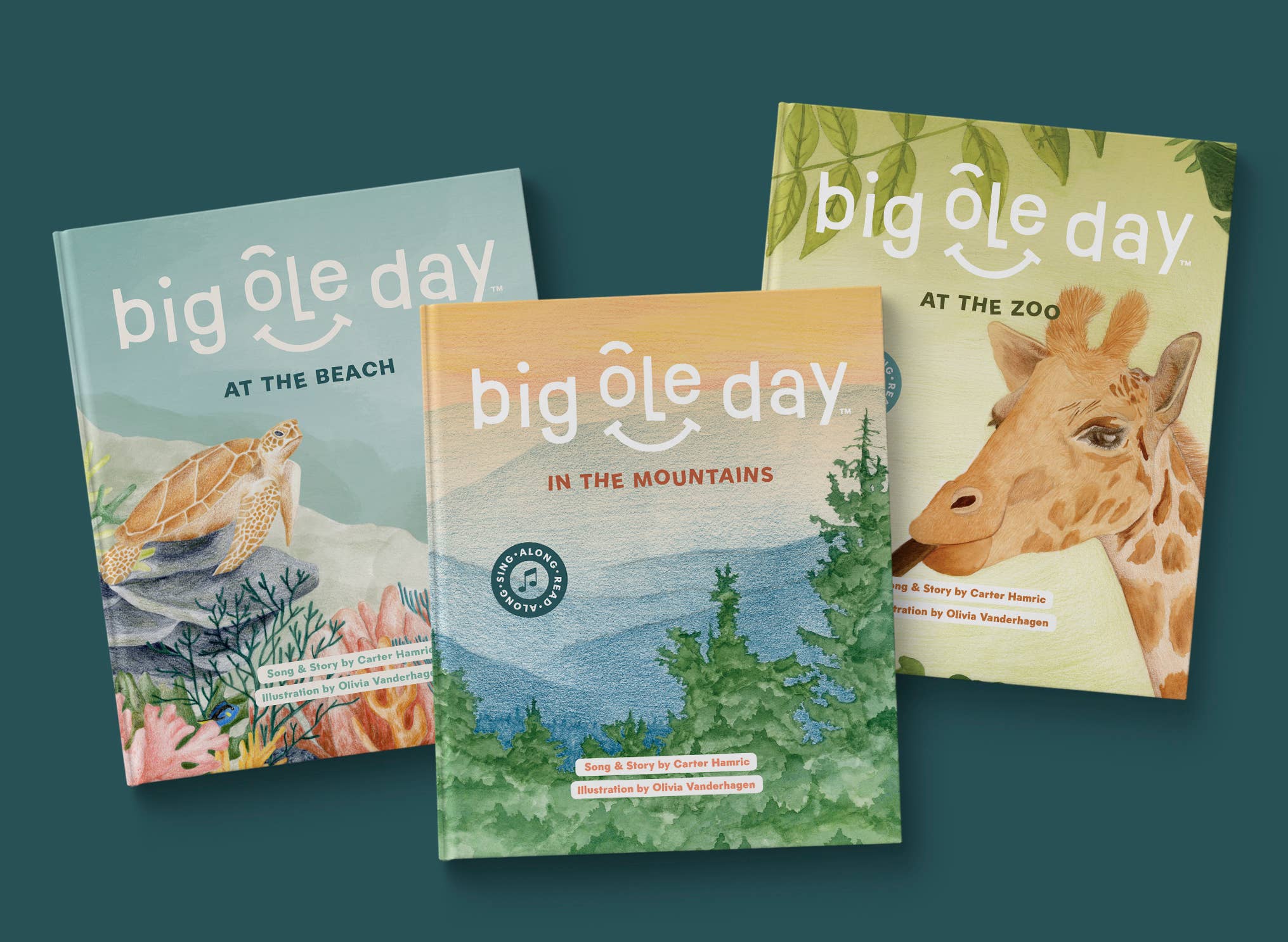 Big Ole Day Studios - Wholesale Baby & Toddler Book (0-2) - Big Ole Day at the Beach Singalong Musical Interactive Book1