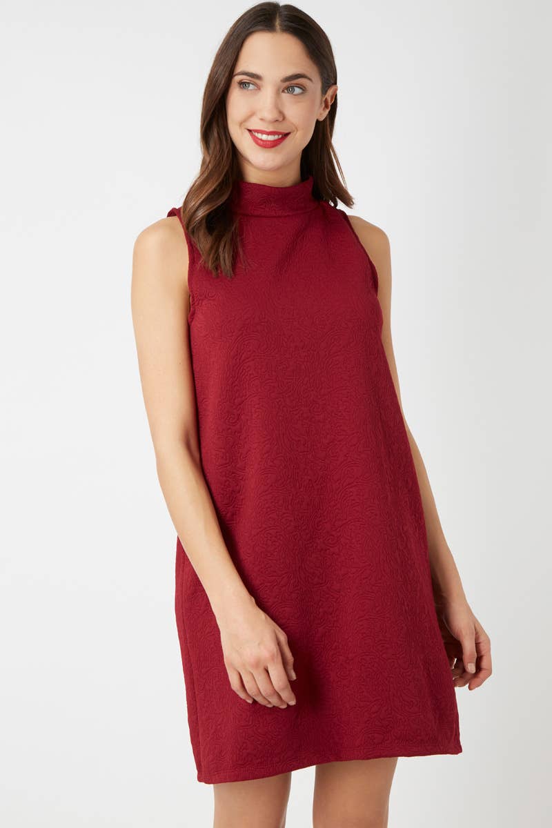 BanBat - Vendita all'ingrosso Vestito - Donna - Abito senza maniche con collo alto Rif: 89133