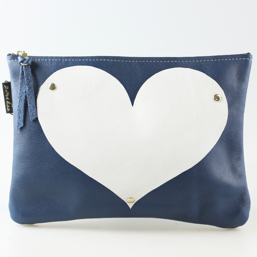 Zina Kao Exclusives – Engroshandel Posetaske - Dame – Soft Heart Applique: 3 størrelser! 26