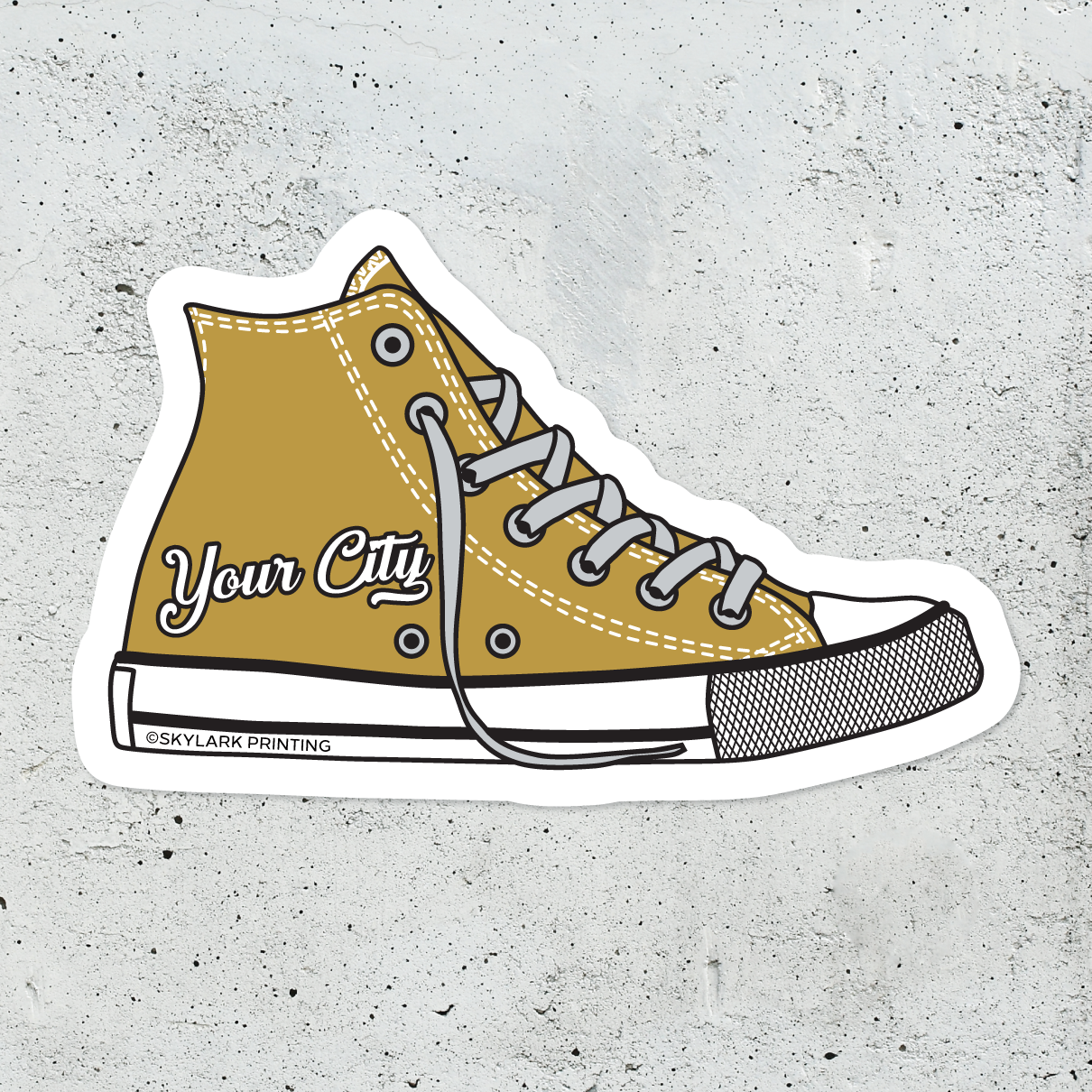 Skylark Printing - Wholesale Sticker - Custom Vintage High Top Shoe  Souvenir Sticker17
