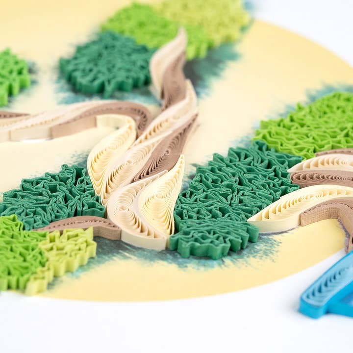 Quilling Card - Wholesale Everyday Greeting Card - Bonsai Tree1