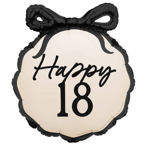THE BALLOON HUB - Wholesale Balloon - Happy Birthday Milestone Years Round Foil Balloon 18 in. (Choose Year)0