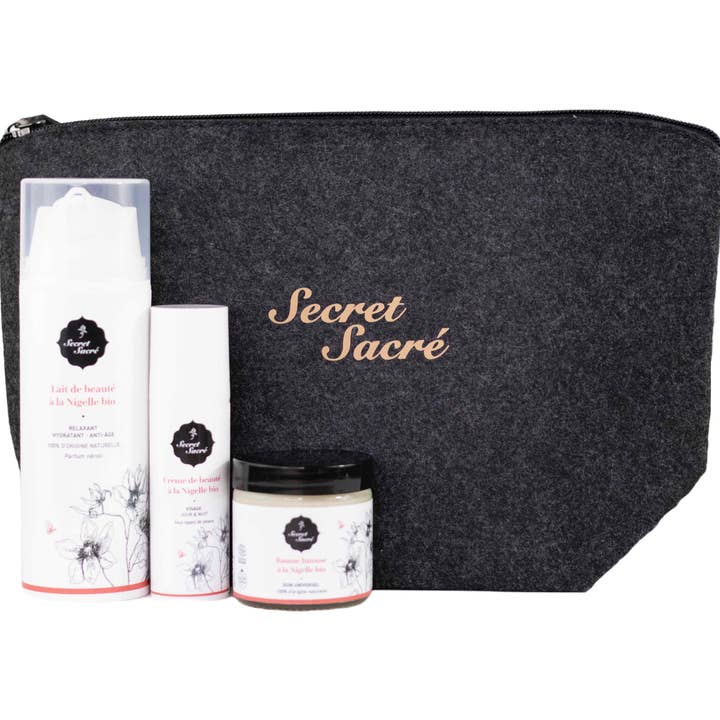 Total Beauty: Körperlotion Trio, Gesichtscreme, Intensiver Balsam für den Großhandel von Secret Sacré