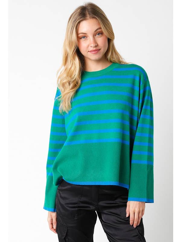 Olivaceous - Wholesale Knit Sweater - Women's - Janice Sweater