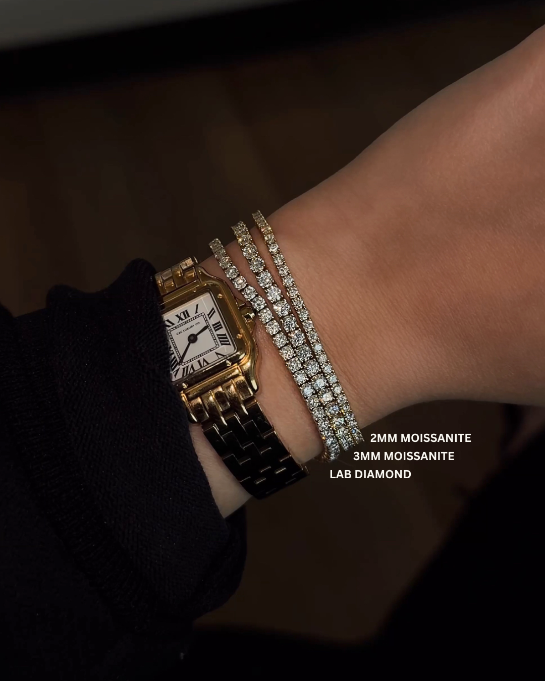 C&C LUXURY CO. - Wholesale Tennis Bracelet - MOISSANITE TENNIS BRACELET2