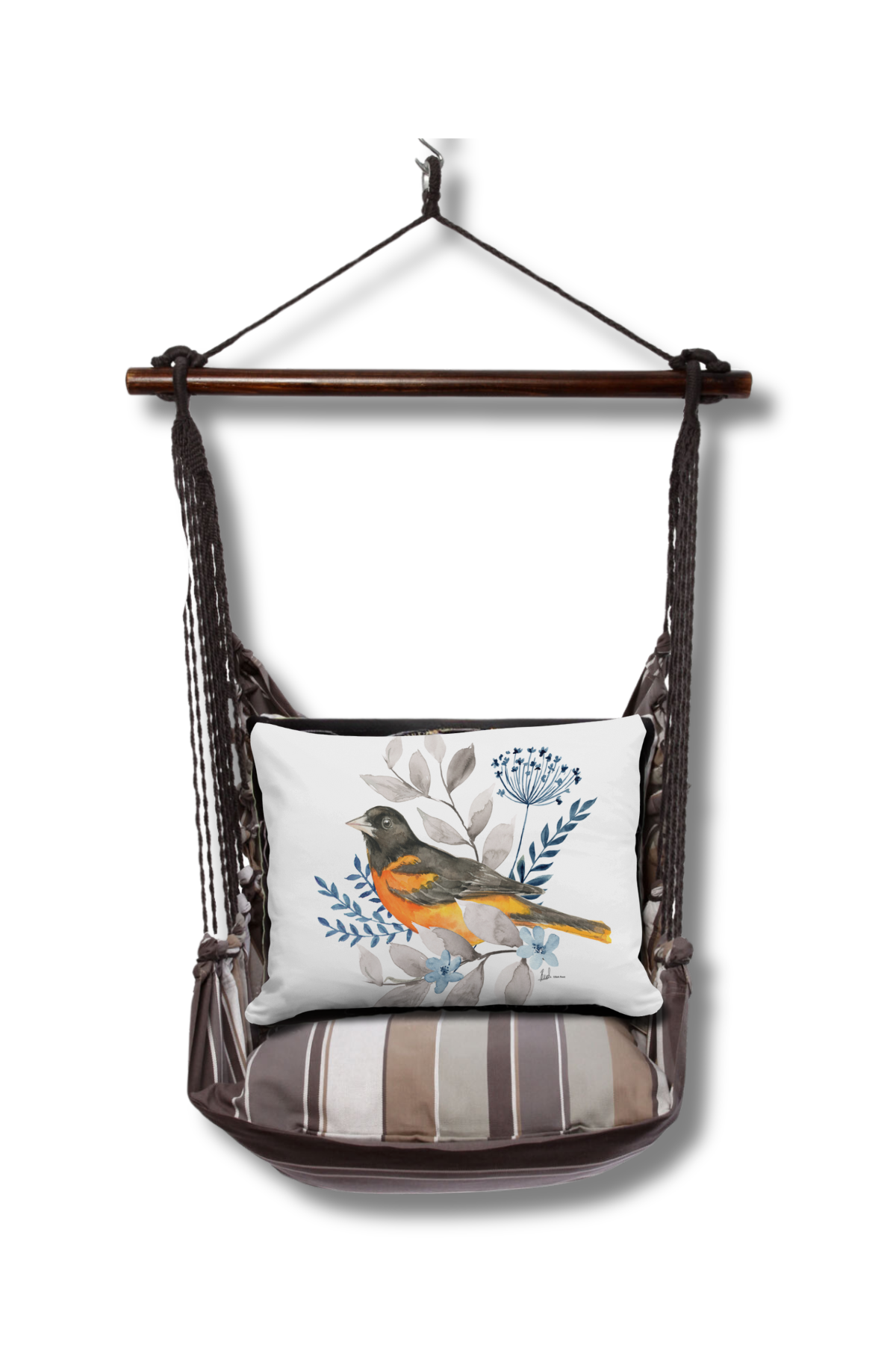 Magnolia Casual - Wholesale Swing Set - Hammock Swing 4-Piece Set indoor / outdoor - Slate Gray10