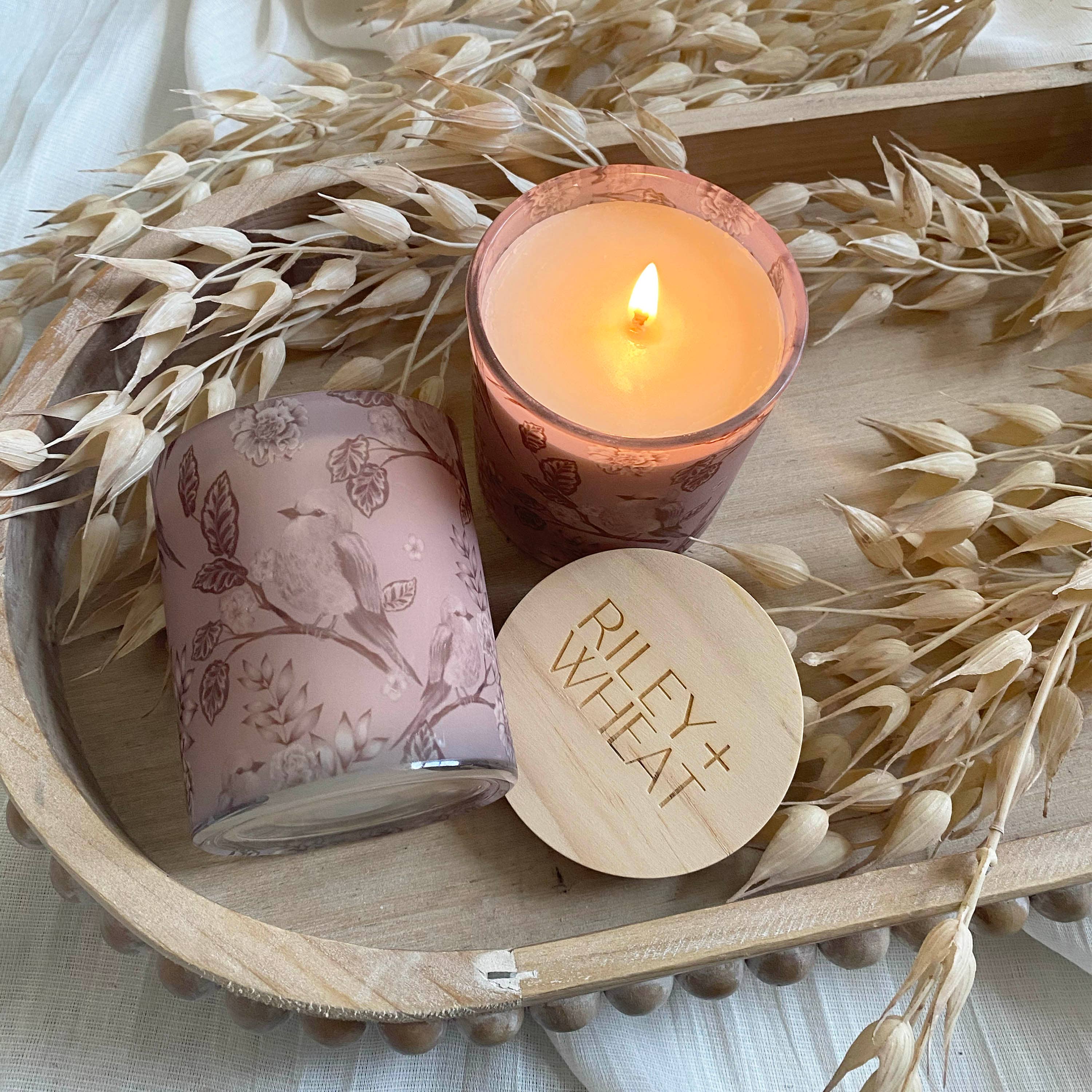 Riley And Wheat - Wholesale Jar/Filled Candle - Floral Candle2