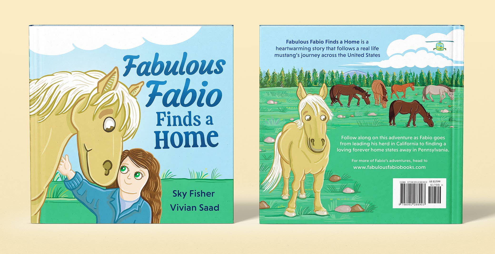 Wild at Heart Press - Wholesale Preschool Book (3-5) - Fabulous Fabio Finds a Home1
