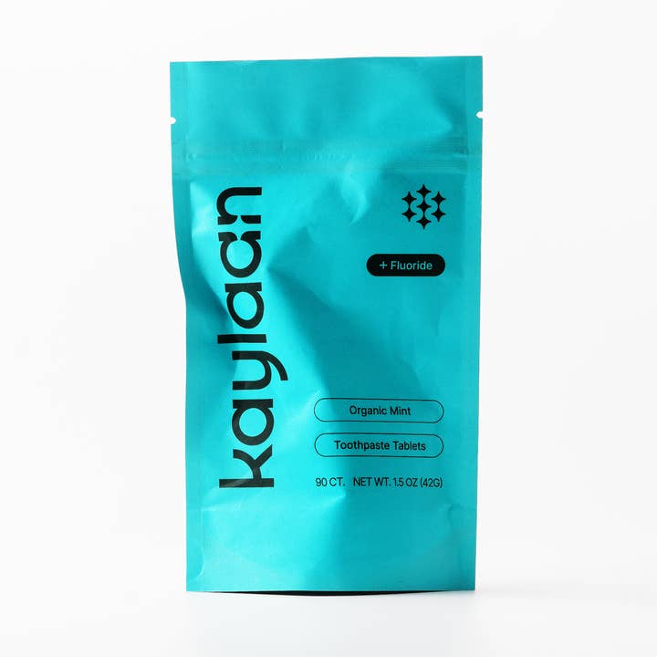 Kaylaan –Fluoride Toothpaste Tablets Refill| Mint |90 Count for wholesale by Kaylaan Toothpaste and Mouthwash Tablets