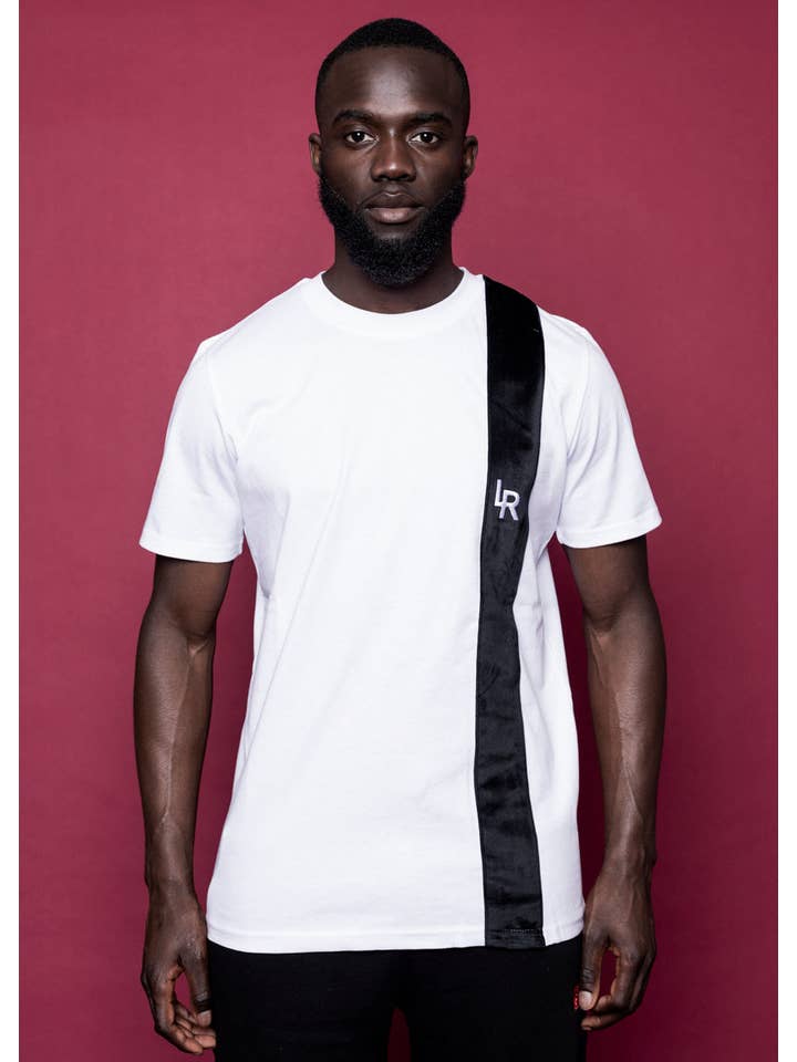 LA ROSA COPENHAGEN - Venta al por mayor Camiseta - Hombre - Camiseta Lr negra/blanca