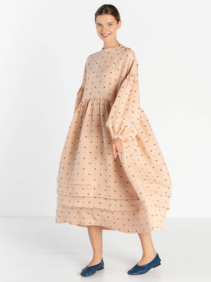 Forget Me Not Gale – Oversized Linen Dress for wholesale on Faire6