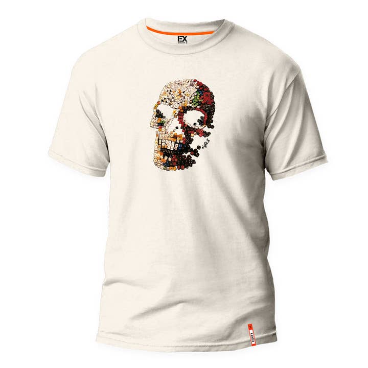 No Risk No Reward 8X Street T-Shirt - Gebroken wit voor wholesale door EIGHT X