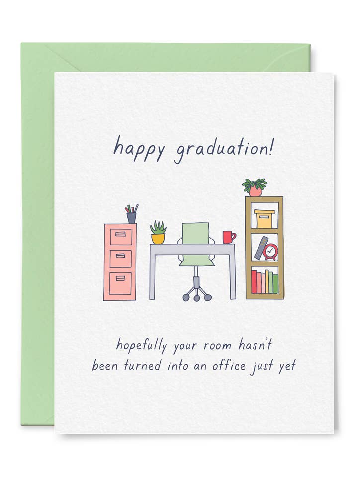 Carte de bureau de remise des diplômes pour la vente par Tiny Hooray